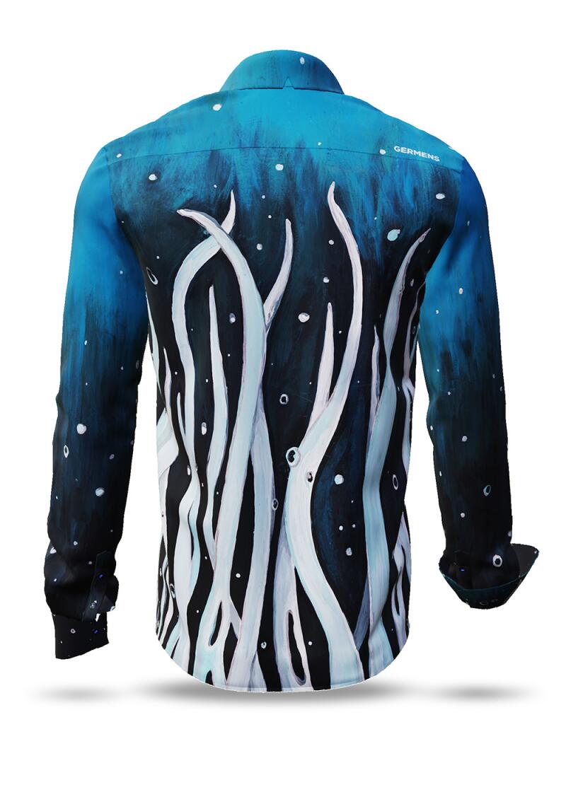 SURREAL UNDERWATERWORLD - Blue shirt - GERMENS