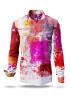 Discover Button Up Shirt VERVE SAPHIR - 100 % cotton