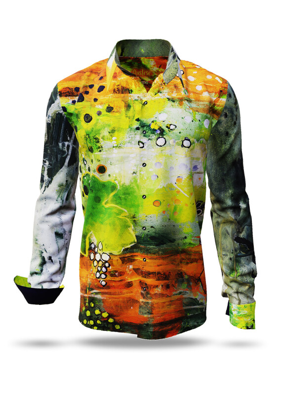 Discover colorful button up shirts for men AUSLESE - 100% cotton