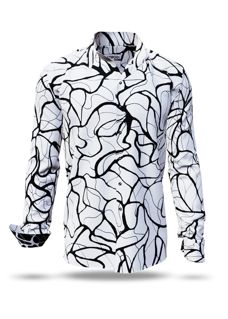Discover Button Up Shirt NETWORK SIGNI - 100 % cotton