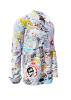 Colorful Men’s Shirt I LOVE HAMBURG from GERMENS artfashion - 100 % cotton