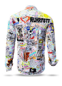 Ruhrgebiet Hemd I LOVE THE RUHRPOTT von GERMENS aus 100 %...