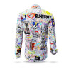 Discover Button Up Shirt I LOVE THE RUHRPOTT - 100 % co