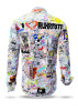 Long Sleeve Shirts I LOVE RUHRPOTT – GERMENS artfashion – 100 % Cotton - Size S
