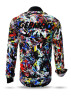 Casual Long Sleeve Shirts SUPERFLASH – GERMENS artfashion – 100 % Cotton - Size 6XL