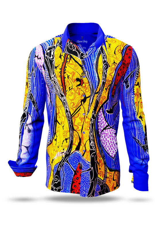 Discover colorful button up shirts for men NEPTUNS PARTY - 100% cotton
