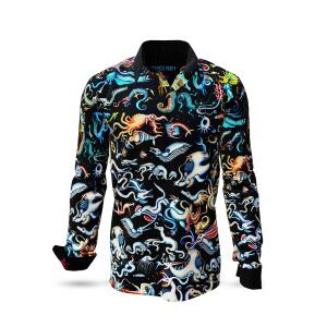 Entdecke bunte Hemden Herren DEEPSEA PARTY - 100 % BW