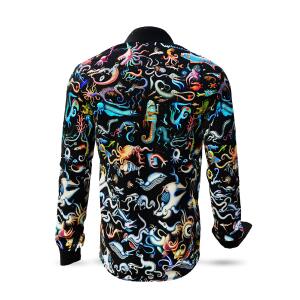 Entdecke bunte Hemden Herren DEEPSEA PARTY - 100 % BW