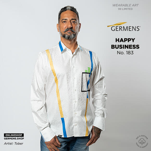 HAPPY BUSINESS - Weißes Hemd - GERMENS