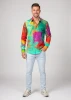 Discover colorful button up shirts for men VERVE SMARAGD - 100% cotton