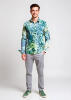 Discover colorful button up shirts for men SEDIMENT - 100% cotton
