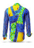 Colorful mens shirt IRIX by GERMENS artfashion - 100 % cotton