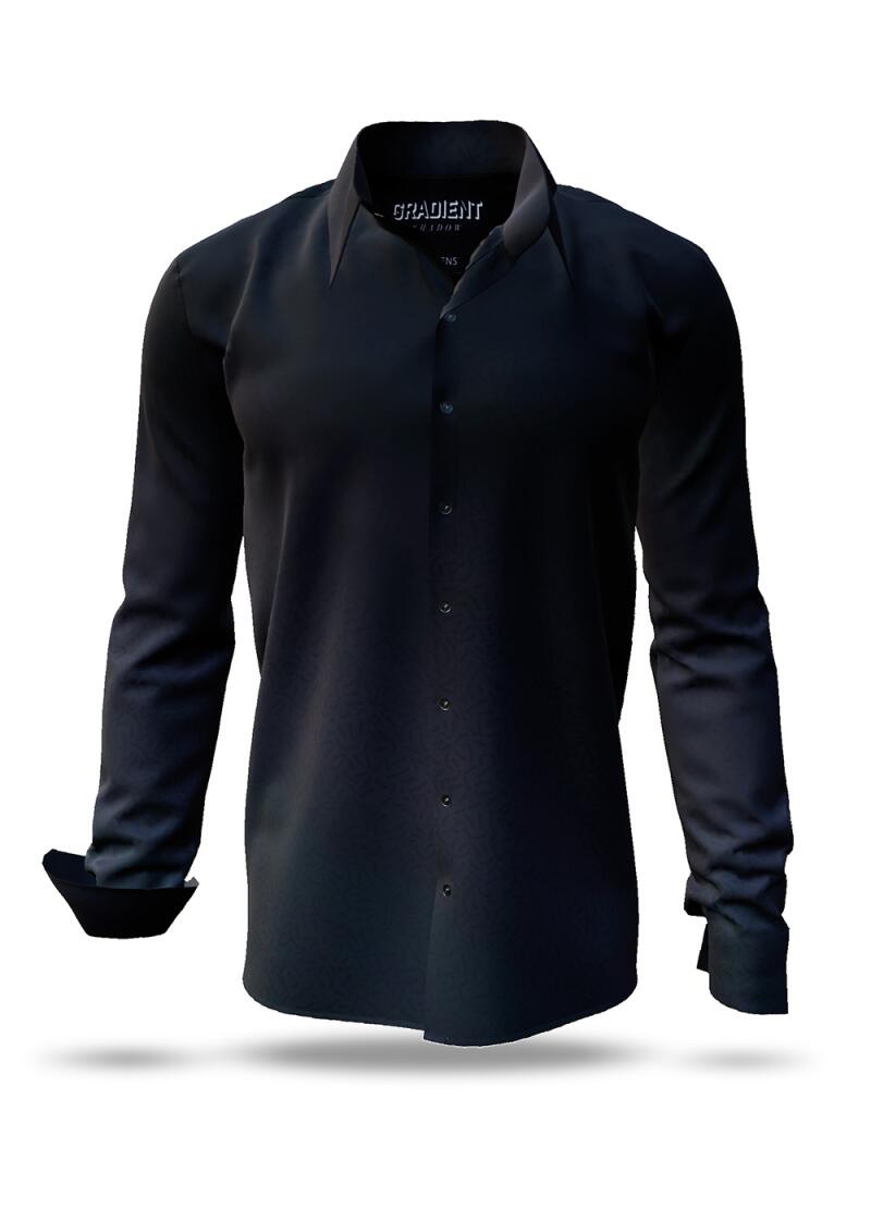 GRADIENT SHADOW - black shirt - GERMENS