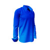 Entdecke bunte Hemden Herren GRADIENT AZURE - 100 % BW