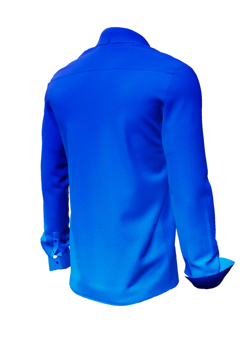 GRADIENT AZURE - Blaues Hemd - GERMENS