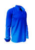 GRADIENT AZURE Hemden Herren - 100 % Baumwolle - GERMENS artfashion 4XL