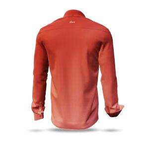 GRADIENT BRONCE - red brown shirt - GERMENS