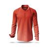 GRADIENT BRONCE - red brown shirt - GERMENS