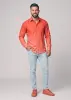 Entdecke bunte Hemden Herren GRADIENT BRONCE - 100 % Baumwolle