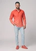 Entdecke bunte Hemden Herren GRADIENT BRONCE - 100 % Baumwolle