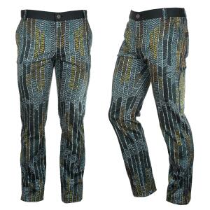 Extravagant Germens Mens trousers HERRINGBONE ONE by Germens