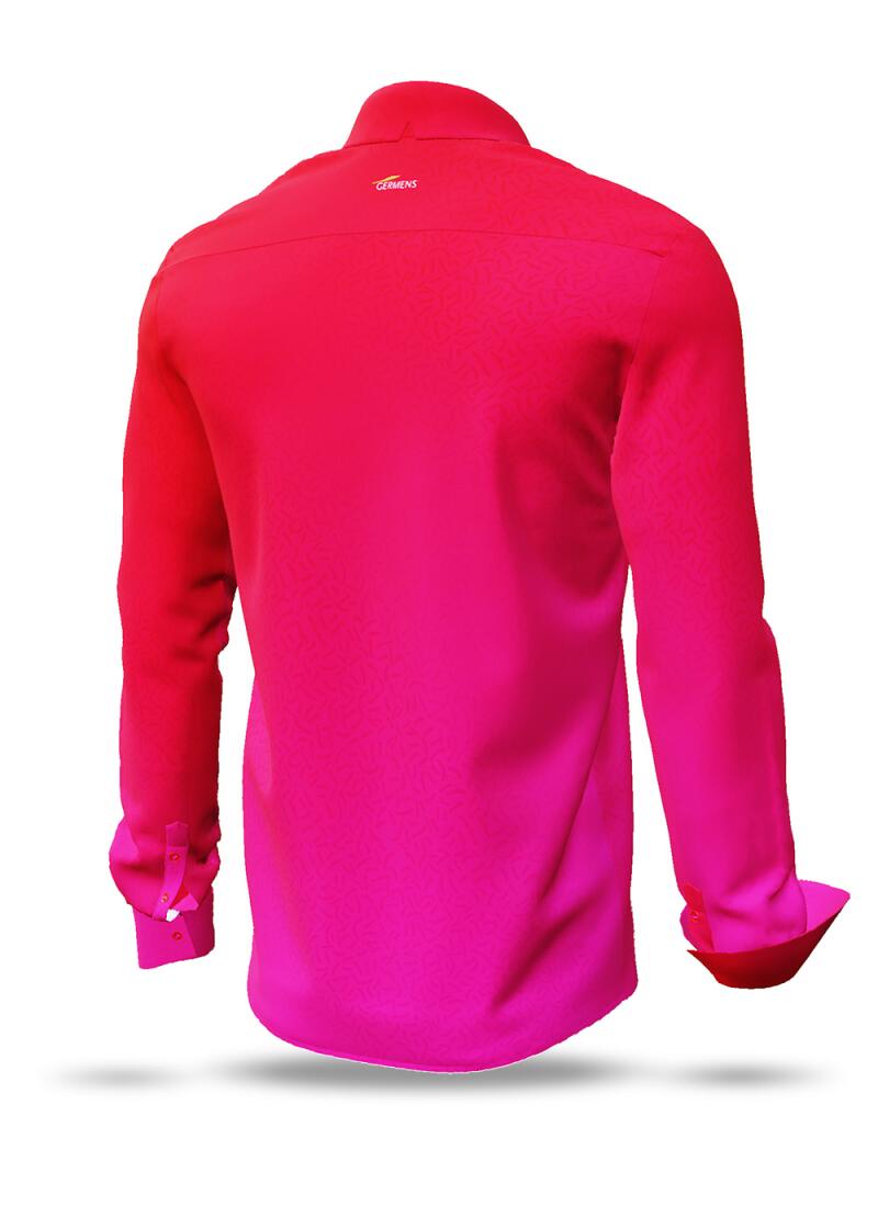 GRADIENT FLAMINGO - Pink rotes Hemd - GERMENS