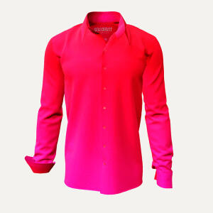GRADIENT FLAMINGO - pink red shirt - GERMENS