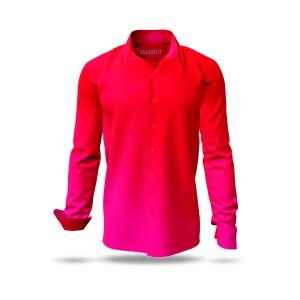 Entdecke Hemden Herren GRADIENT FLAMINGO - 100 % BW