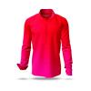 Discover Button Up Shirt GRADIENT FLAMINGO - 100 % co