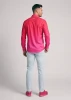 Casual Long Sleeve Shirts GRADIENT FLAMINGO – GERMENS artfashion – 100 % Cotton - Size XXL