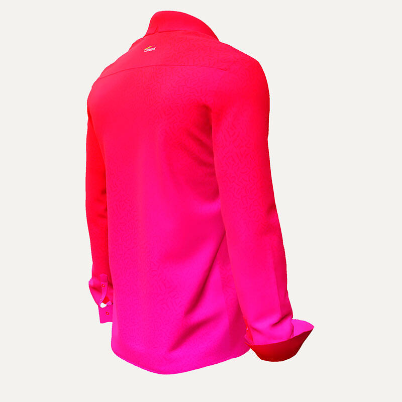GRADIENT FLAMINGO - Pink rotes Hemd - GERMENS