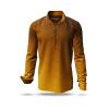 GRADIENT MUSTARD - Mustard color shirt - GERMENS