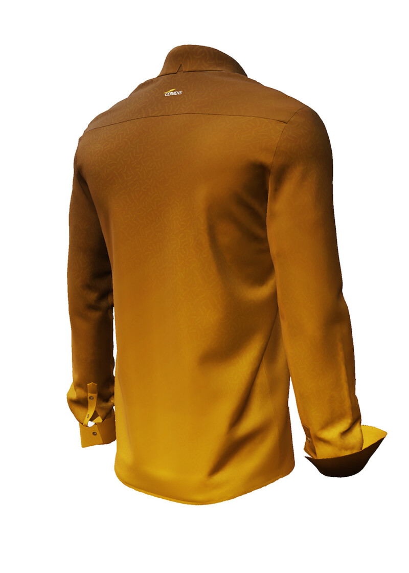 GRADIENT MUSTARD - Senffarbenes Hemd - GERMENS