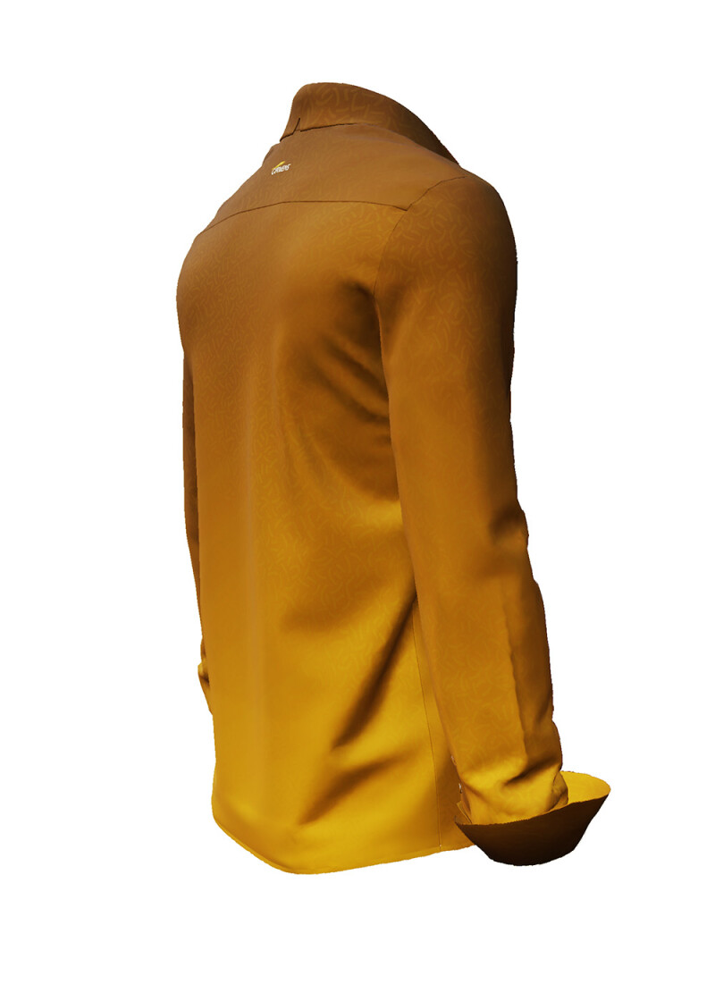 GRADIENT MUSTARD - Senffarbenes Hemd - GERMENS