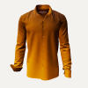 GRADIENT MUSTARD - Mustard color shirt - GERMENS