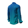 GRADIENT OCEAN - Turquoise blue shirt - GERMENS