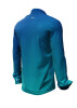 Long Sleeve Button-down Shirt Men GRADIENT OCEAN – GERMENS artfashion – Size XXL