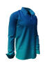 Button Up Shirt GRADIENT OCEAN from GERMENS 3XL