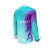 EVOLUTION - Turquoise purple shirt - GERMENS