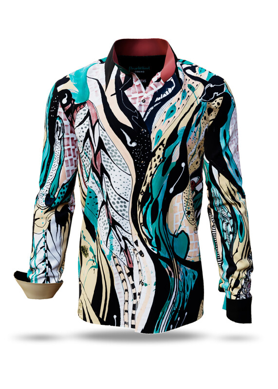 Discover colorful button up shirts for men PRACHTKERL CORINO - 100% cotton