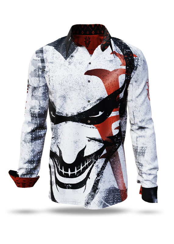 Discover colorful button up shirts for men HEEBAD IMPETUS WHITE - 100% cotton