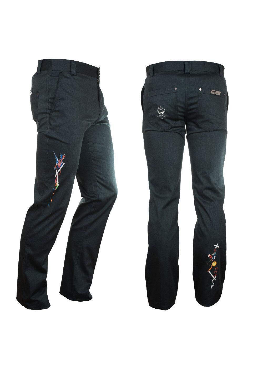 BLACKTIN - Schwarze Herrenhose - GERMENS
