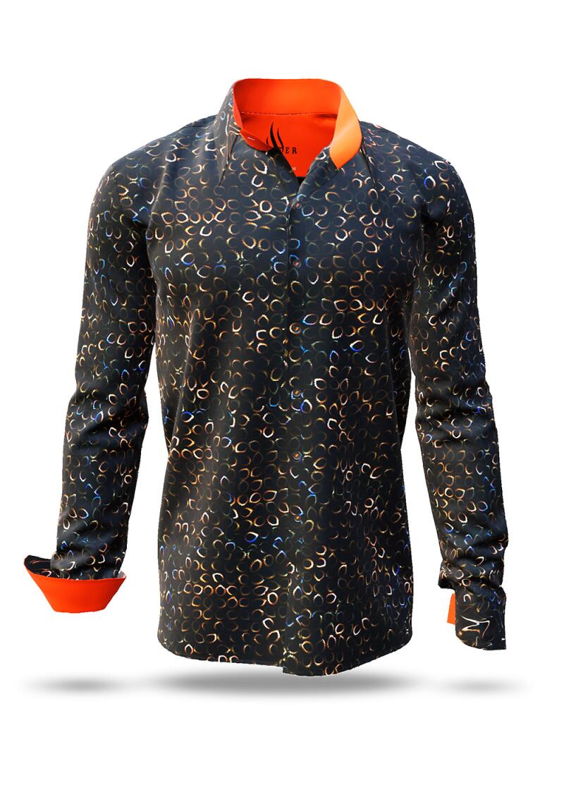 men´s long sleeve casual shirts  SMOKER - GERMENS