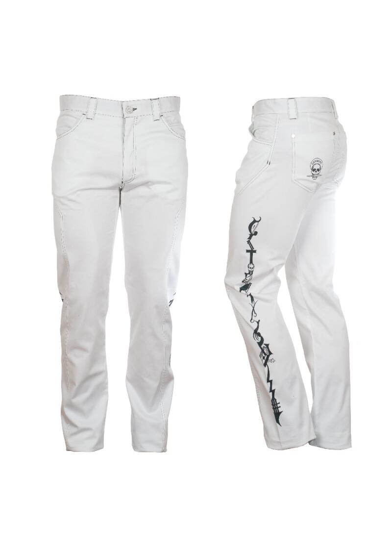 Germens white Mens trousers SQUAB
