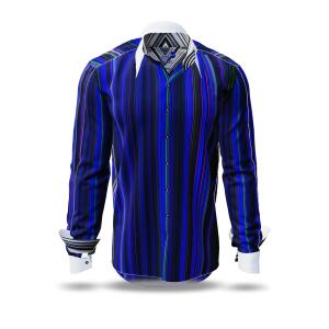 Entdecke Hemden Herren ALPHA CENTAURI BLUE - 100 % BW