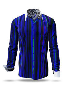 Button Up Shirt ALPHA CENTAURI BLUE from GERMENS