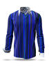 Entdecke Hemden Herren ALPHA CENTAURI BLUE - 100 % BW