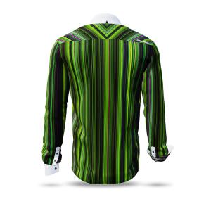 Button Up Shirt ALPHA CENTAURI GREEN from GERMENS