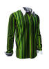 Button Up Shirt ALPHA CENTAURI GREEN from GERMENS XXL