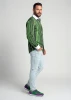Discover colorful button up shirts for men ALPHA CENTAURI GREEN - 100% cotton